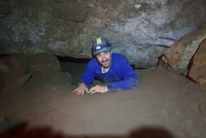 Madrid: Caving and Rappelling Adventure with Transport