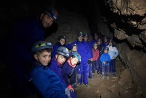 Madrid: Caving and Rappelling Adventure with Transport