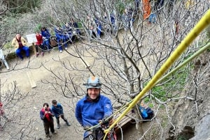 Madrid: Caving and Rappelling Adventure with Transport