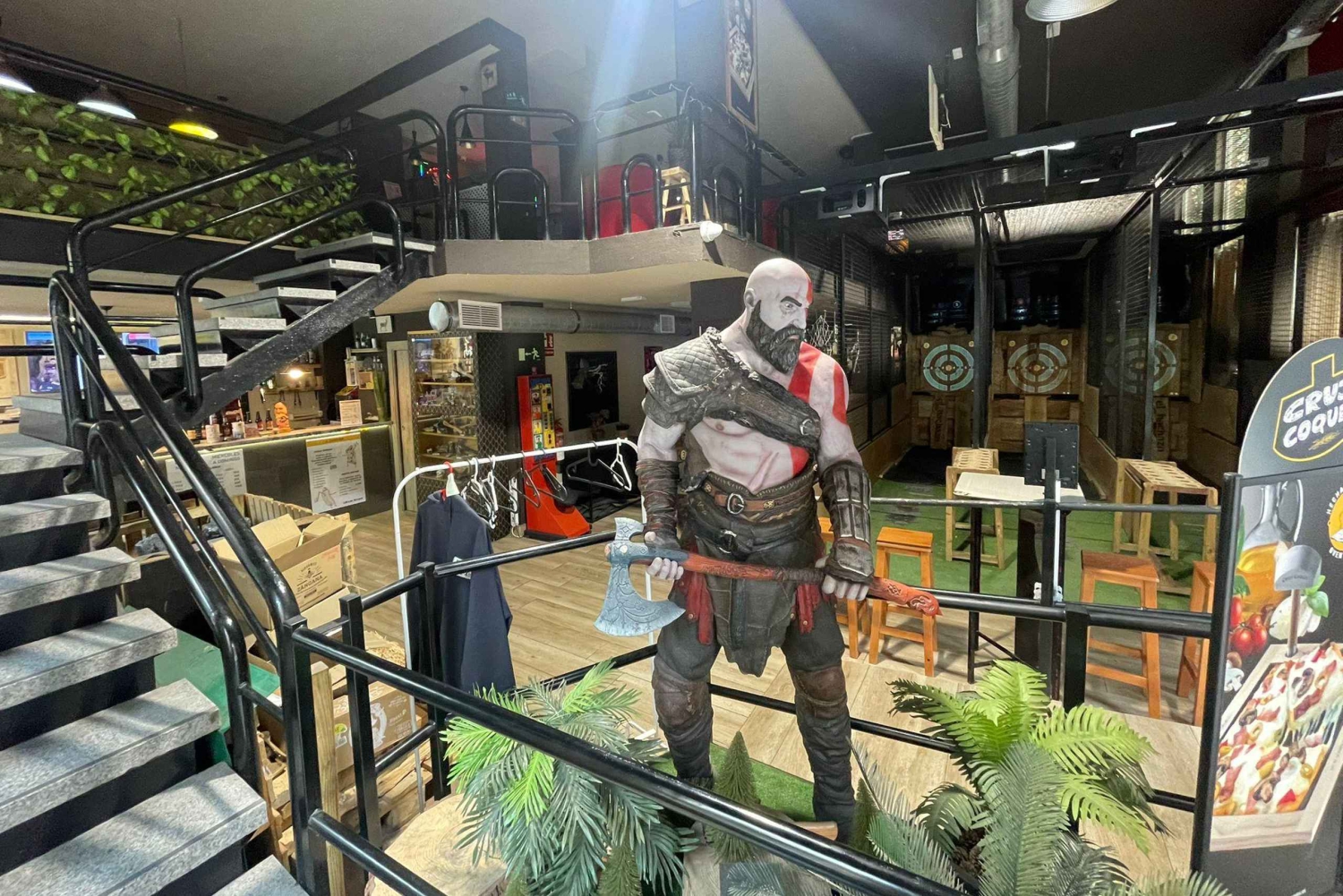 Madrid Centro: AXE THROWING