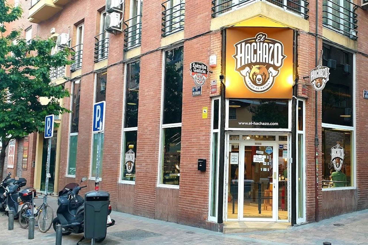 Madrid Centro: AXE THROWING