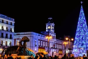 Madrid: Christmas Lights Night Tour by Electric Tuk Tuk