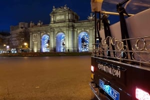 Madrid: Christmas Lights Tour by Private Eco Tuk Tuk