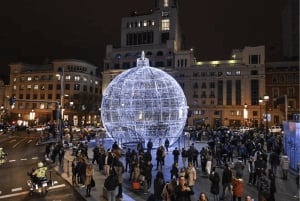 Passeio pelas luzes de Natal de Madrid em Tuk Tuk