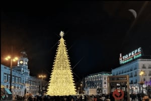 Passeio pelas luzes de Natal de Madrid em Tuk Tuk