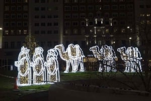 Madrid Christmas Lights Tuk-Tuk Tour w/pick up included!