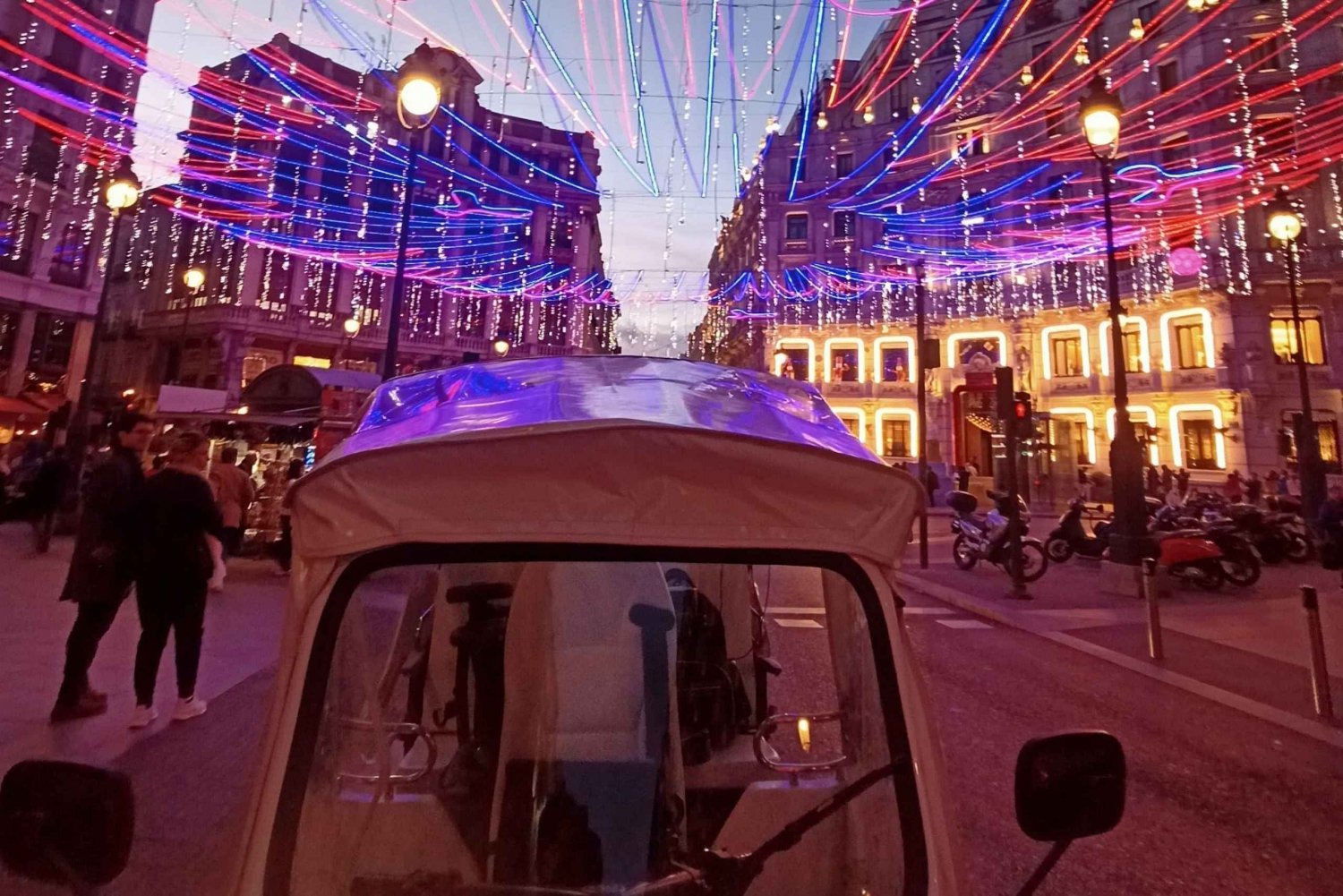 Madrid: 'Christmas Tuk Tuk. Luksuslys og gledestur'