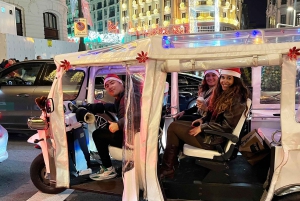 Madrid: 'Tuk Tuk Navideño. Luces de lujo y paseo alegre'