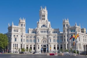 Madrid: Cibeles Rooftop & Retiro Park guidet fottur