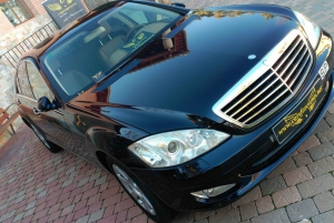 Stadscentrum van Madrid: privétransfer naar de luchthaven van Madrid