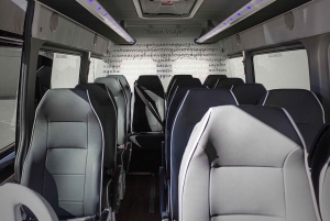 Stadscentrum van Madrid: privétransfer naar de luchthaven van Madrid