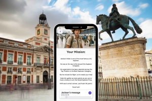 Madrid: City Exploration Game and Tour på telefonen