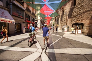 Madridin kaupungin opastettu pyöräilyretki pienille ryhmille