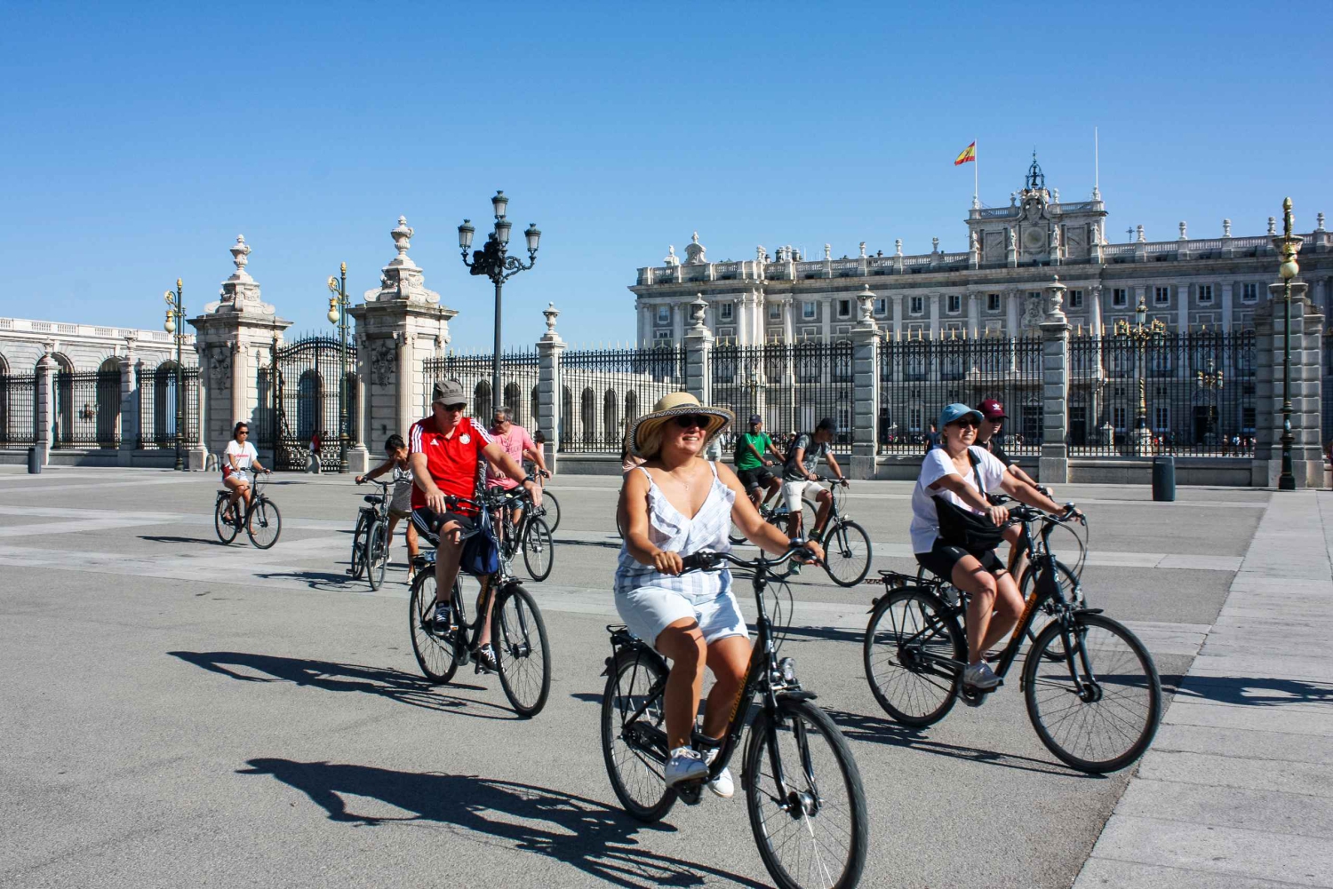 Madrid: Privat cykeltur til byens højdepunkter