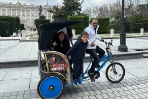 Madrid: Private City Highlights Rickshaw Tour