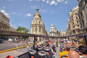 Madrid: 24 or 48 Hour Hop-On Hop-Off Sightseeing Bus Tour