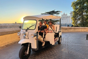 Madrid : Découvrez la ville en Tuk Tuk électrique privé