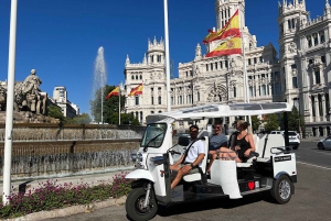 Madrid : Découvrez la ville en Tuk Tuk électrique privé