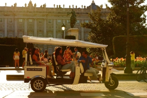 Madrid : Découvrez la ville en Tuk Tuk électrique privé