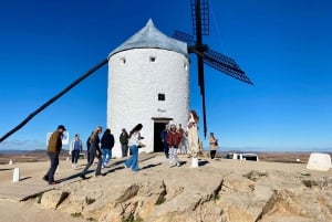 マドリード：ドン キホーテ デ ラ マンチャの風車とトレド ツアー