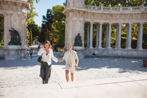 Madrid: privé-fotoshoot in het Retiro-park