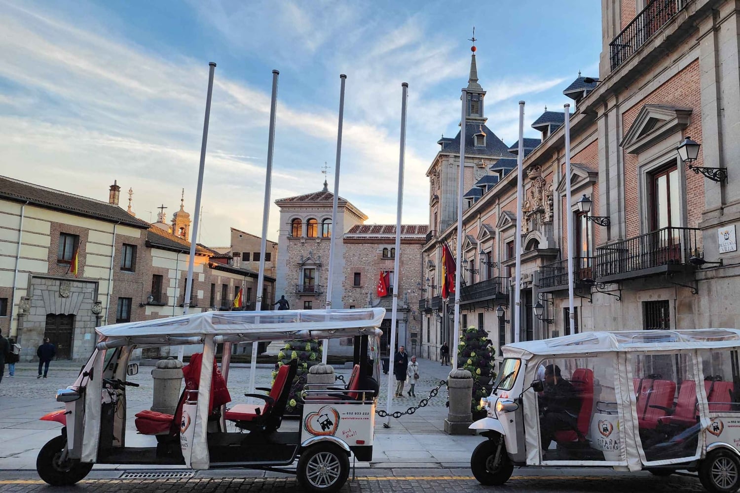 Madrid : explorez la ville en tuk-tuk électrique