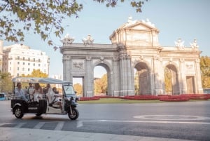 Madrid: Privat bytur med Eco Tuk Tuk