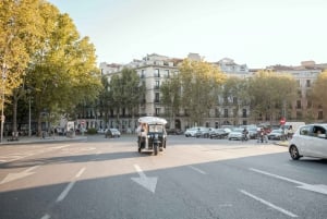 Madrid: Privat bytur med Eco Tuk Tuk