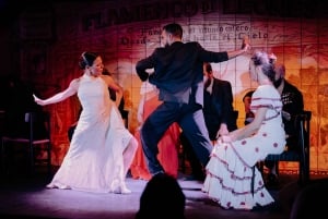 Madrid: Flamenco de Leones Show and Gastronomy Experience