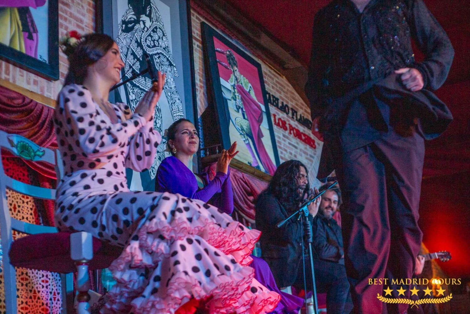 Jantar e espetáculo de flamenco em Madrid