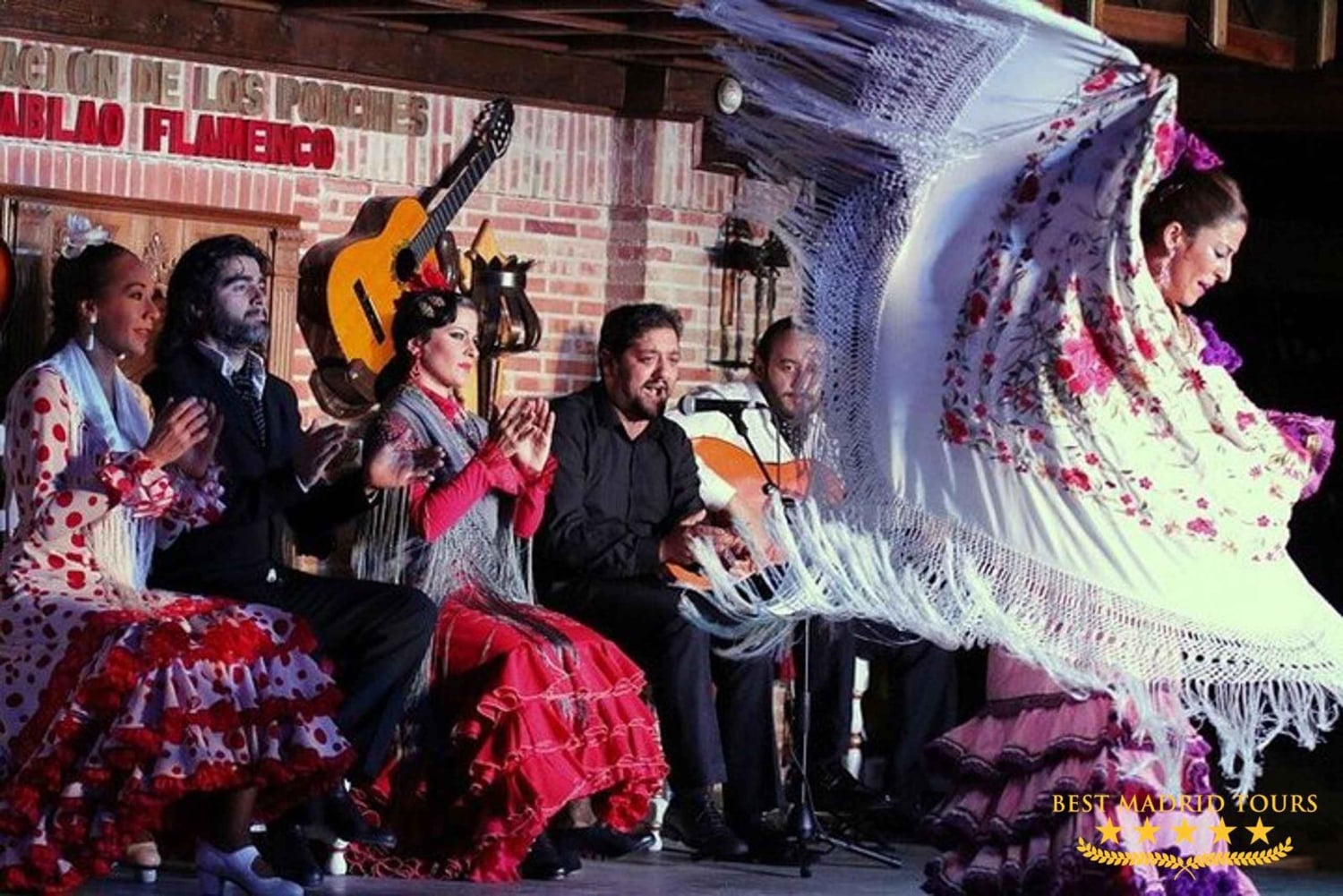 Jantar e espetáculo de flamenco em Madrid