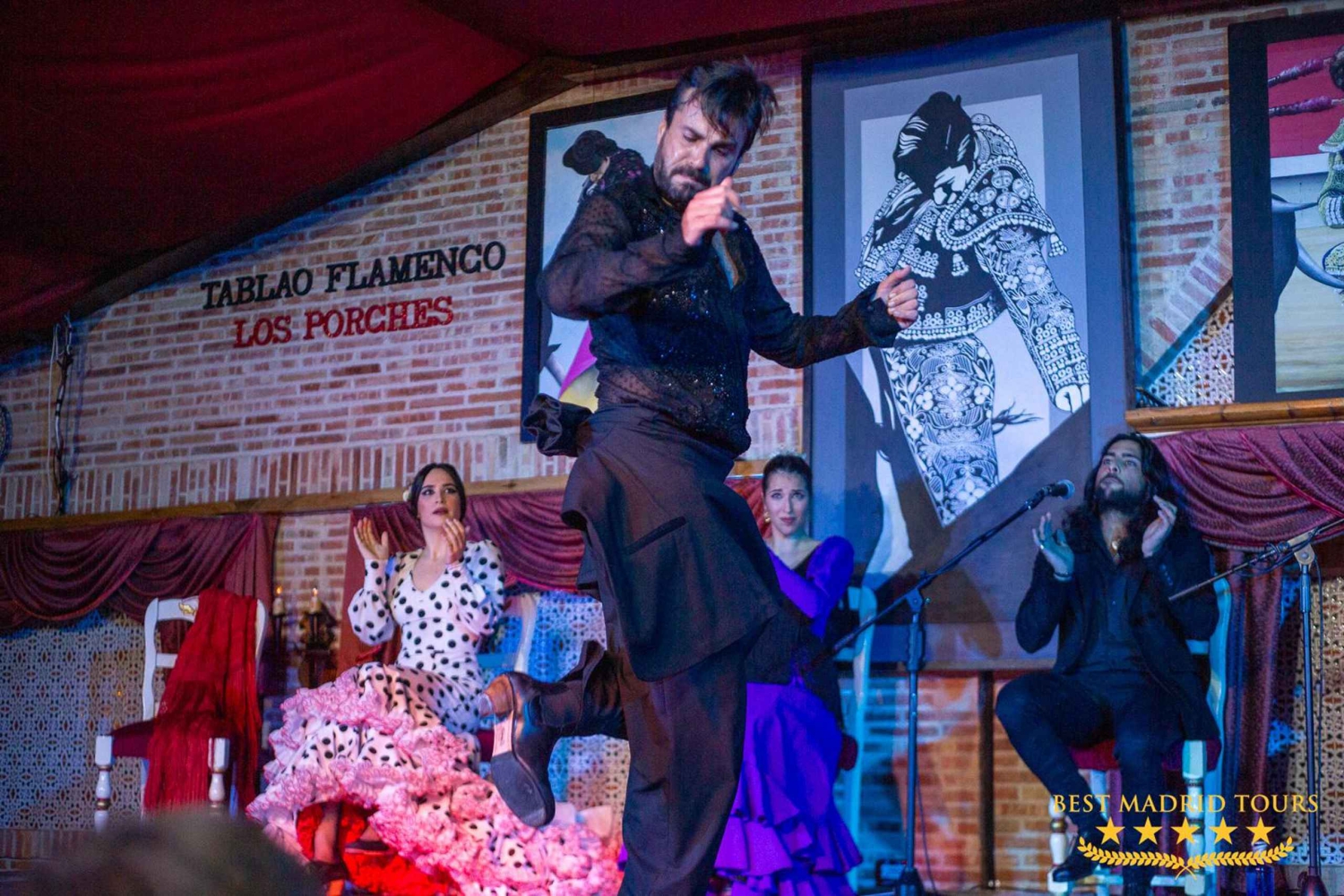 Jantar e espetáculo de flamenco em Madrid