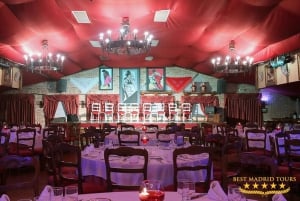 Jantar e espetáculo de flamenco em Madrid