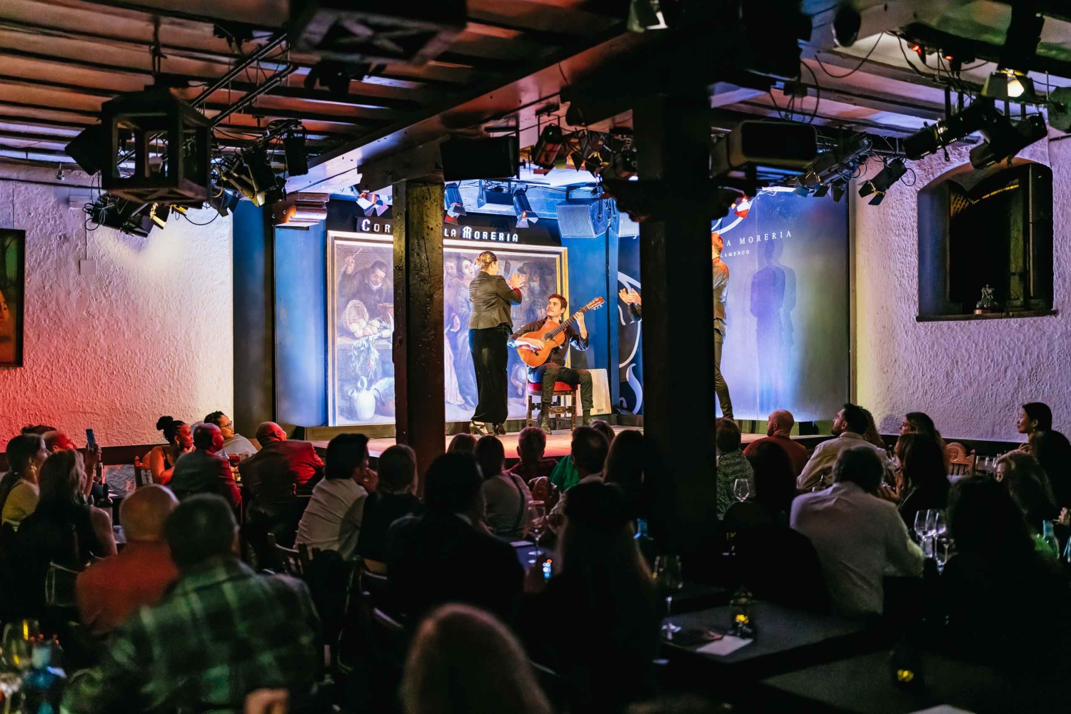 マドリッド：コラル・デ・ラ・モレリアでのフラメンコショー