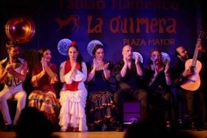 spettacolo di flamenco La Quimera con opzione bevande e cena