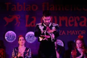 Madrid: Flamenco Show La Quimera with Drinks & Dinner Option