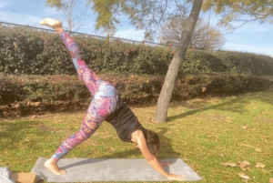Em Madrid: Aula de Yoga Flow no Parque do Retiro