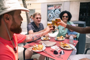 Madrid: Geführte Tapas-E-Bike-Tour mit Essen und Trinken