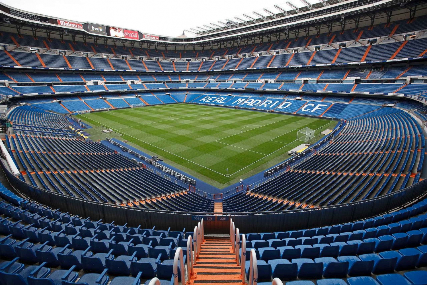 Madrid: Omvisning på Bernabéu stadion