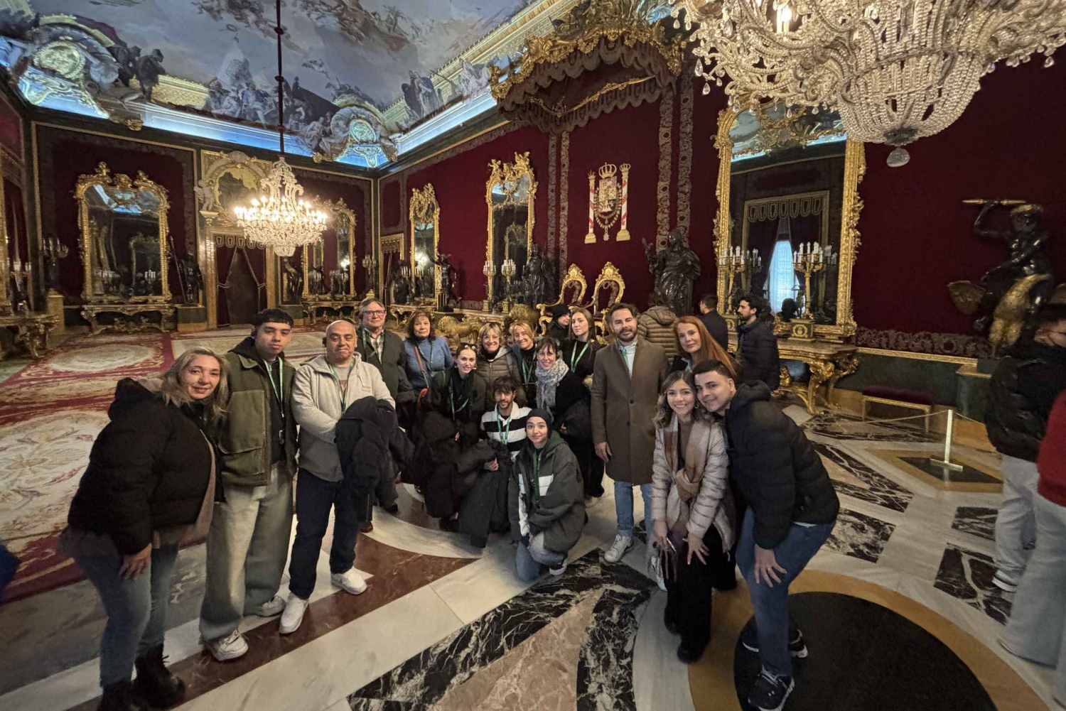 マドリード：王宮ガイドツアー