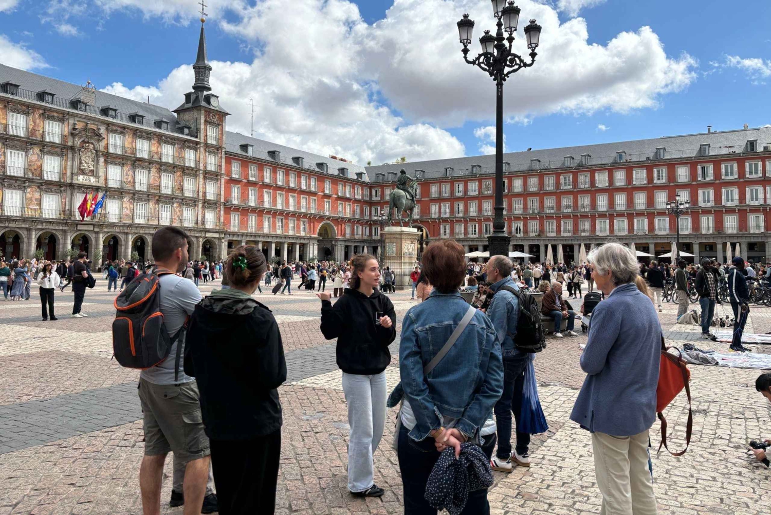 Madrid: Rondleiding met gids met Churros en warme chocolademelk