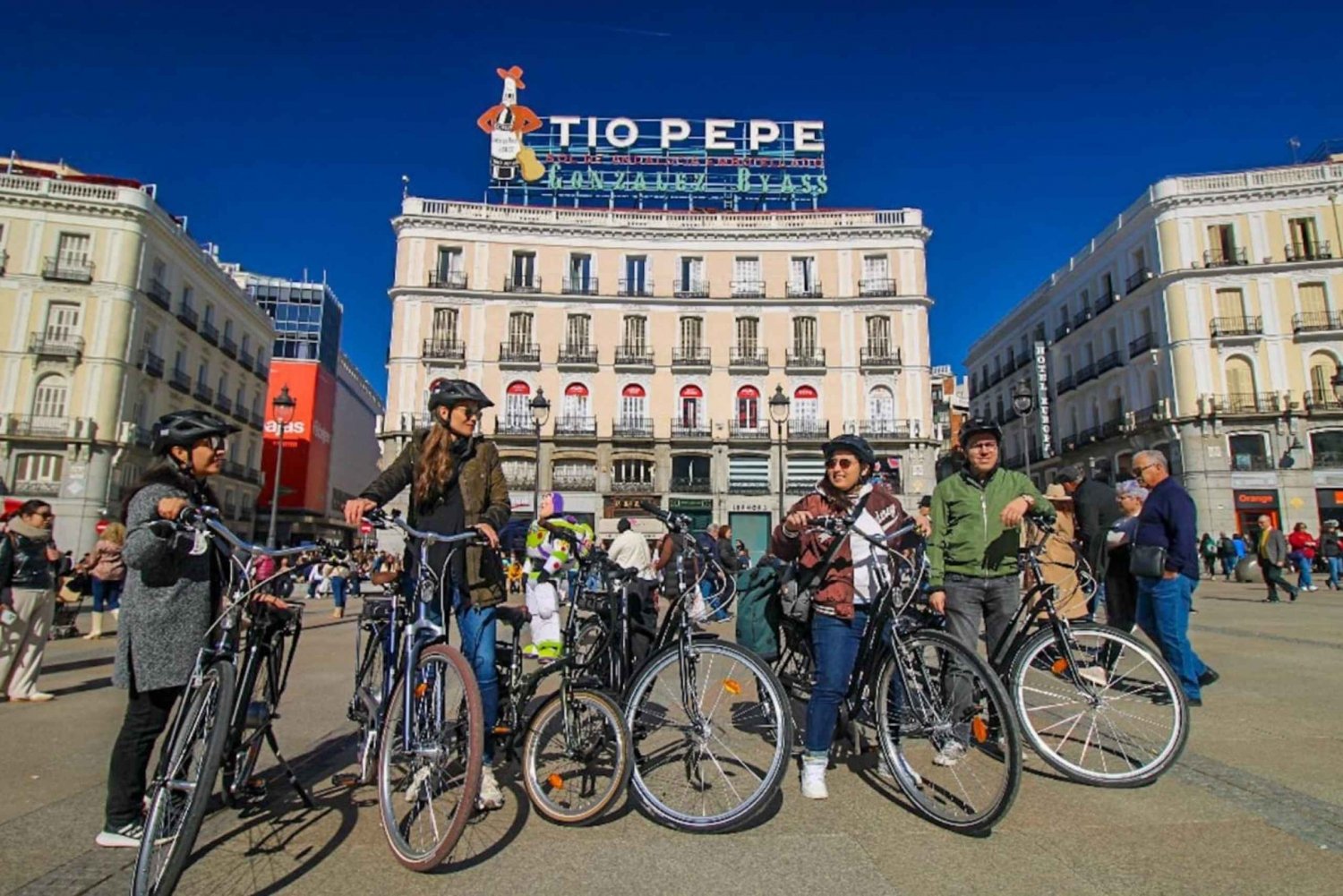 Food and E- Bike Tour/All inclusive/Madrid is not Only Tapas
