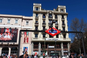 Madrid: La Latina-wandeltour met tapas en drankje