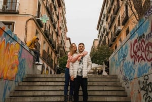 Storia d'amore a Madrid: Sessione fotografica di coppia