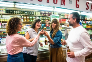 Madrid: tour gastronómico por el mercado de Malasaña con churros y tapas