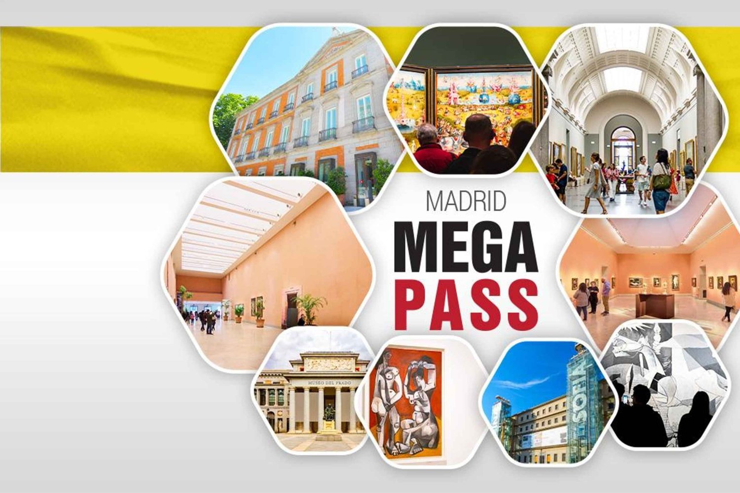 Tickets MegaCombo Madrid: Palacio Real y 3 museos principales