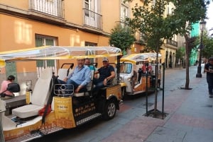 Madrid: Modern tur med privat guide i gul tuk tuk