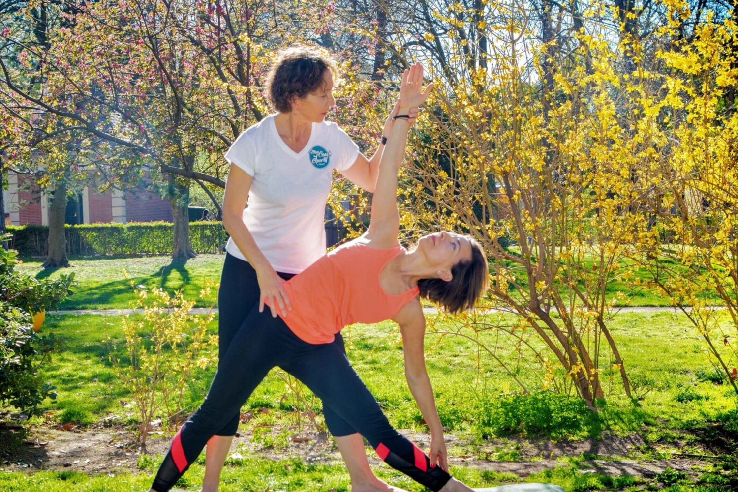 Madrid: Flow Yoga les in het Retiro Park