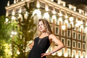 マドリード：プロカメラマンによる夜のフォトセッション