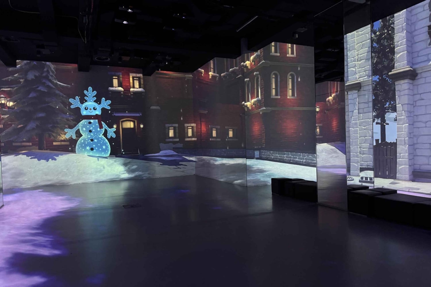 Madrid : Nomad Museo Inmersivo Snowy, Christmas Magic